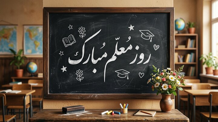 تبریک روز معلم ۱۴۰۵ + متن و عکس تبریک روز معلم ۱۴۰۵ + متن و عکس
