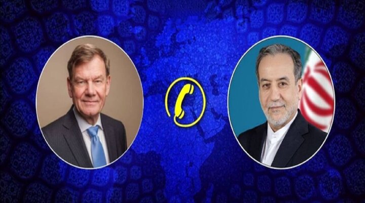 وزرای خارجه ایران و آلمان درباره راههای پایان دادن به جنگ گفتوگو کردند