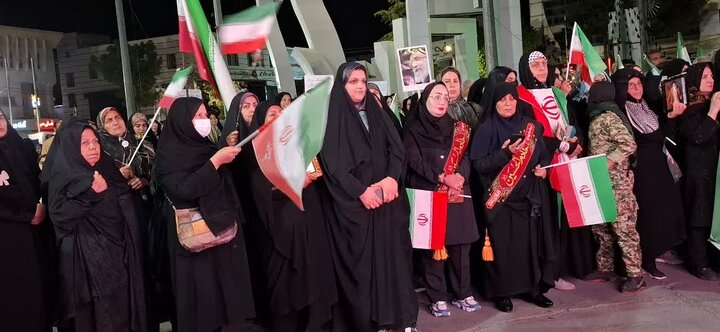 فیلم| خروش یکپارچه ایلامی‌ها بر علیه استکبار جهانی