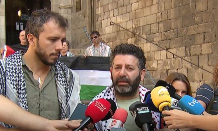 خروش اسپانیاییها علیه بازداشت غیرقانونی فعالان «ناوگان صمود» توسط رژیم صهیونیستی