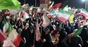 ادامه حضور شبانه مردم تربت حیدریه در خیابان‌ها برای دفاع از ایران