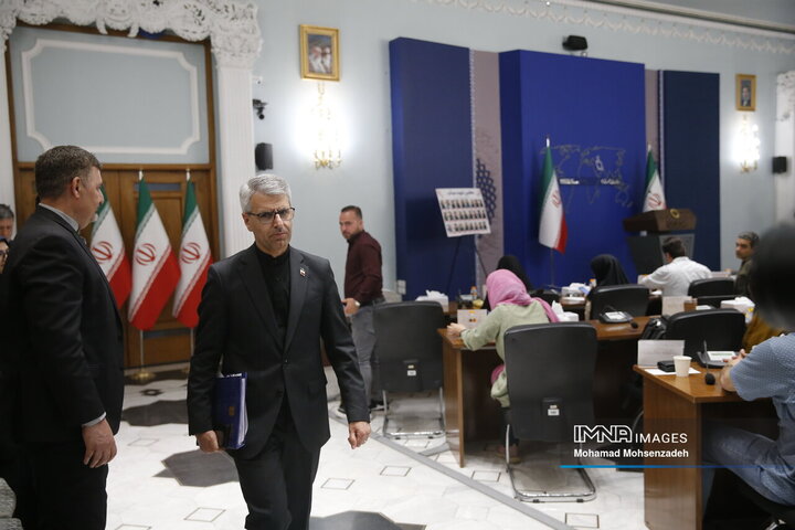 نشست خبری سخنگوی وزارت امور خارجه جمهوری اسلامی ایران