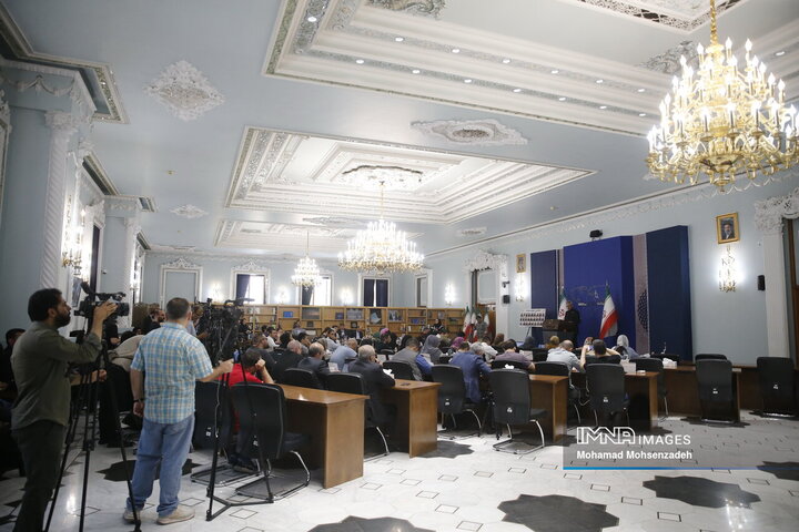 نشست خبری سخنگوی وزارت امور خارجه جمهوری اسلامی ایران