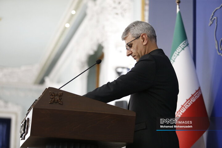نشست خبری سخنگوی وزارت امور خارجه جمهوری اسلامی ایران