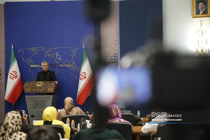 نشست خبری سخنگوی وزارت امور خارجه جمهوری اسلامی ایران