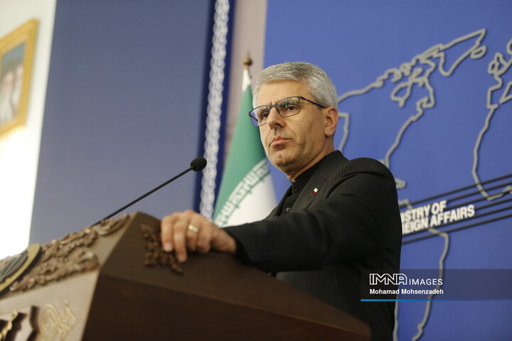 نشست خبری سخنگوی وزارت امور خارجه جمهوری اسلامی ایران