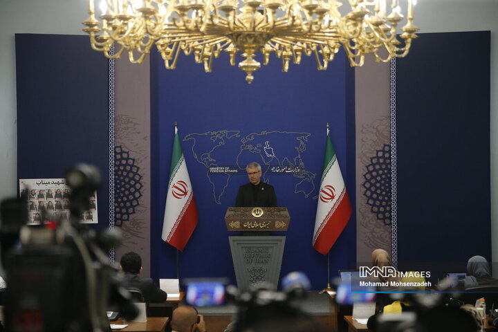 نشست خبری سخنگوی وزارت امور خارجه جمهوری اسلامی ایران