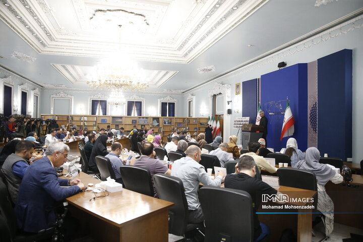 نشست خبری سخنگوی وزارت امور خارجه جمهوری اسلامی ایران