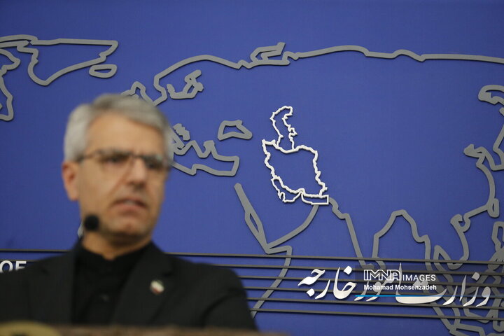 نشست خبری سخنگوی وزارت امور خارجه جمهوری اسلامی ایران