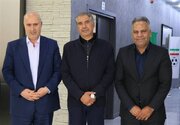 دیدار نماینده مجلس با رئیس فدراسیون فوتبال