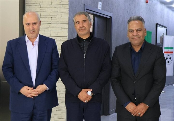 دیدار نماینده مجلس با رئیس فدراسیون فوتبال
