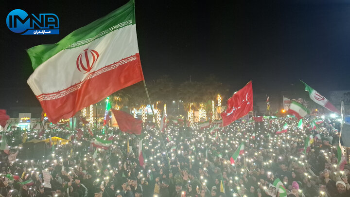 فیلم| شب حیدری آملی‌ها با نوای حیدر یا حیدر