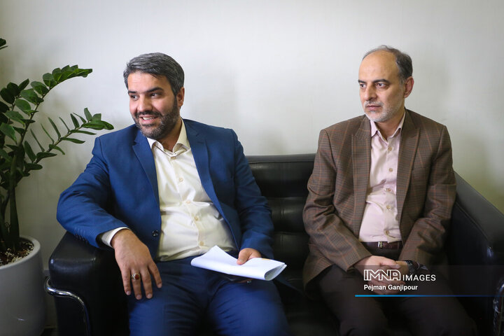 حضور مدیرکل بیمه سلامت استان اصفهان در خبرگزاری ایمنا