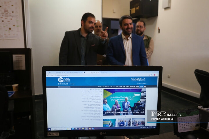 حضور مدیرکل بیمه سلامت استان اصفهان در خبرگزاری ایمنا