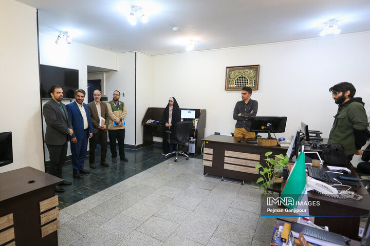 حضور مدیرکل بیمه سلامت استان اصفهان در خبرگزاری ایمنا
