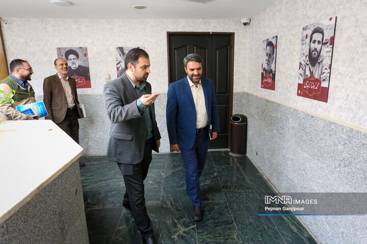 حضور مدیرکل بیمه سلامت استان اصفهان در خبرگزاری ایمنا