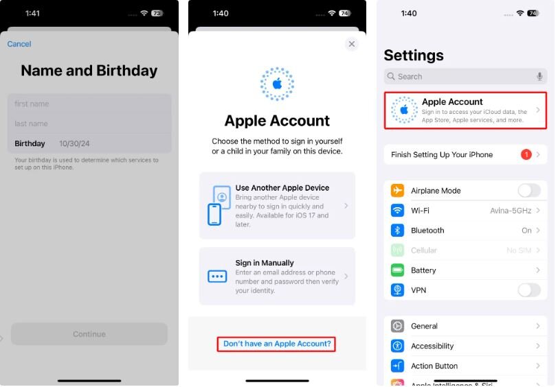 آموزش ساخت اپل آیدی Apple ID رایگان (آپدیت جدید)