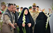 دلهای مشتاق در مزار «فرمانده میدان فتح»؛ روستای دهسد میزبان عاشقان شهید پاکپور