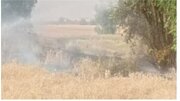 مهار آتش‌سوزی در شهر مهران