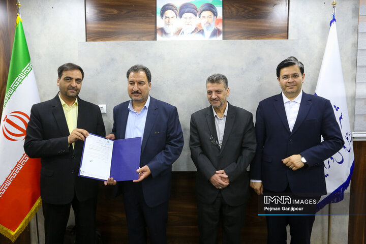 آیین معارفه مدیرعامل سازمان حمل‌و‌نقل مسافر شهرداری اصفهان