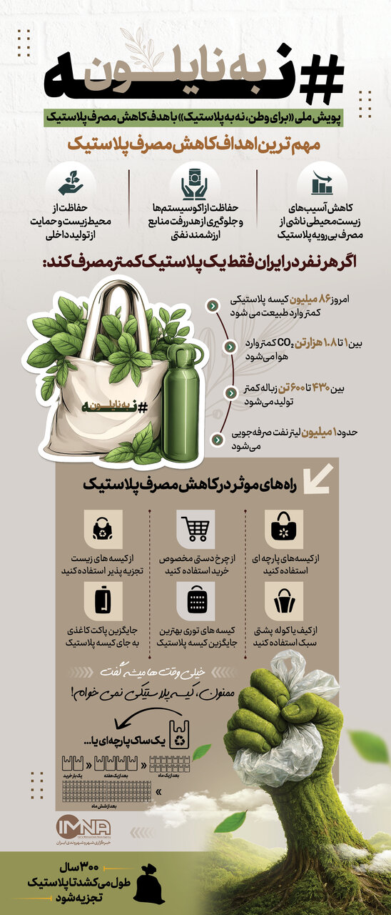 برای وطن، نه به پلاستیک