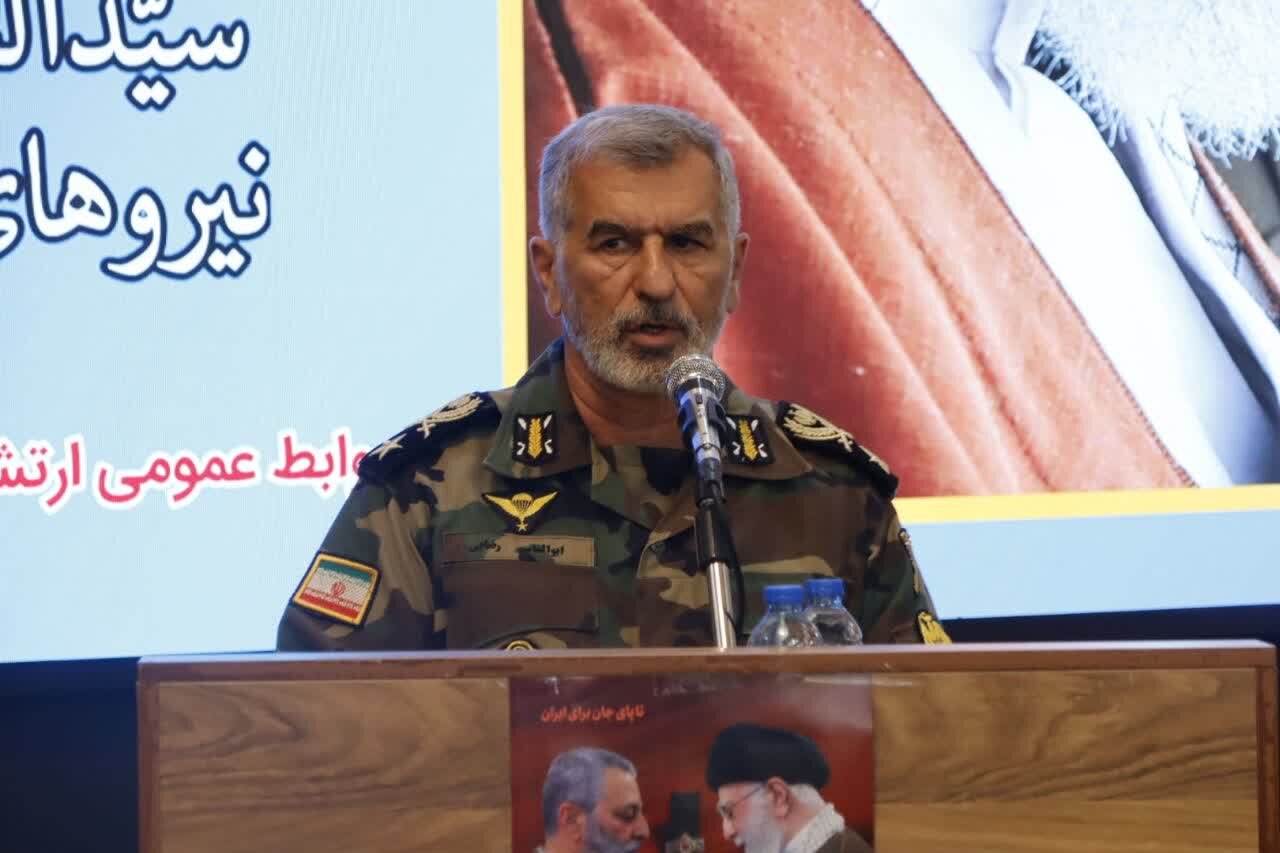 ایران با اتکا به مردم سربلند خواهد ماند/ حضور شهید موسوی مایه انسجام یگان‌ها بود