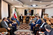 نشست سخنگوی وزارت امور خارجه با استاندار و سایر مسئولان کردستان