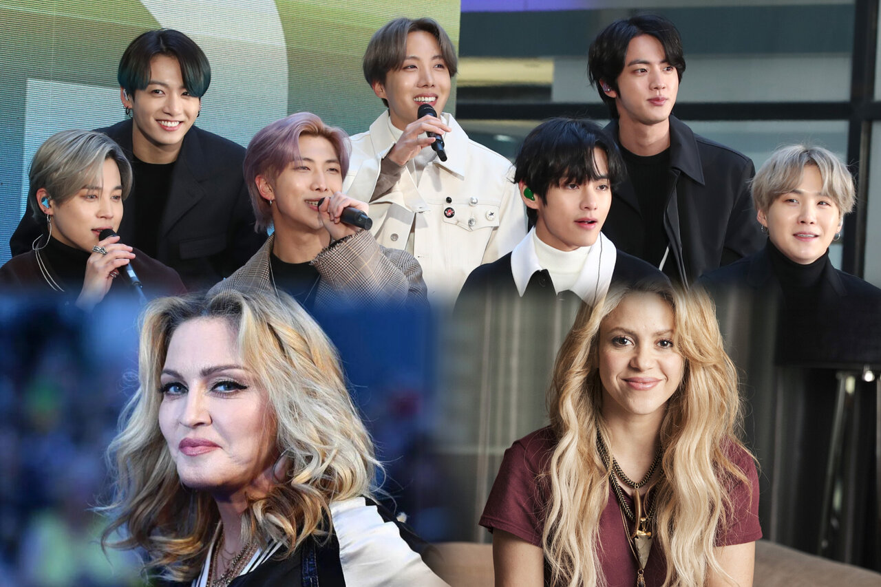 شکیرا، مدونا و BTS در فینال جام جهانی ۲۰۲۶ روی صحنه می‌روند