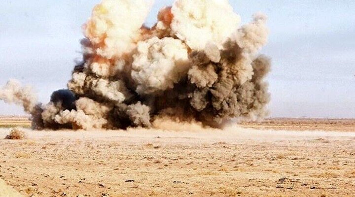 انفجار کنترل‌شده بمب‌های عمل‌نکرده در شیراز