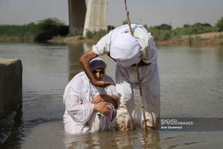 مراسم «دهوا ادمانا» صابئین مندایی