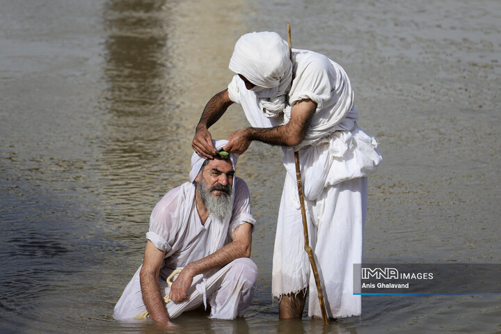 مراسم «دهوا ادمانا» صابئین مندایی