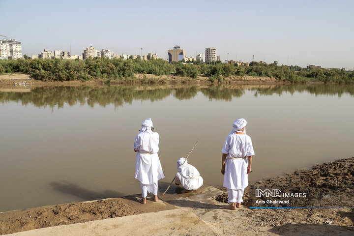 مراسم «دهوا ادمانا» صابئین مندایی