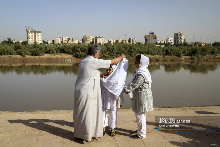 مراسم «دهوا ادمانا» صابئین مندایی