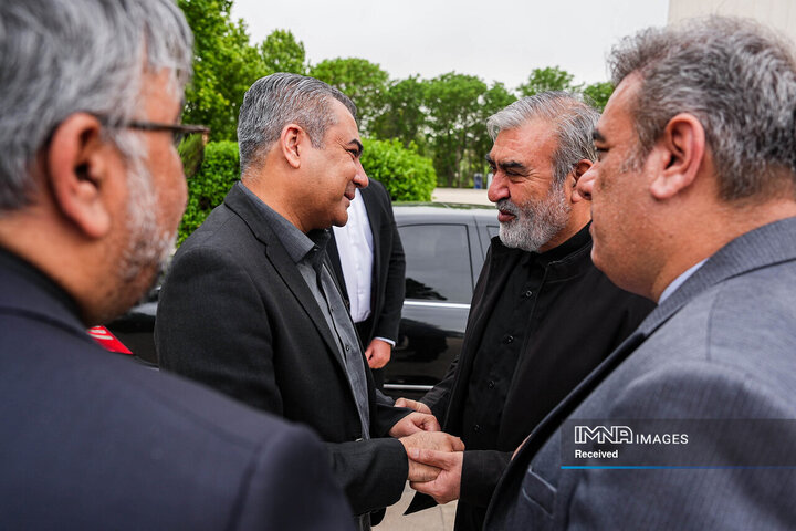 دیدار وزیر کشور پاکستان و رئیس مجلس شورای اسلامی