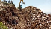 با مسدود کردن مسیر عبور خودروها آرامش به ارتفاعات کبیرکوه بازگشت