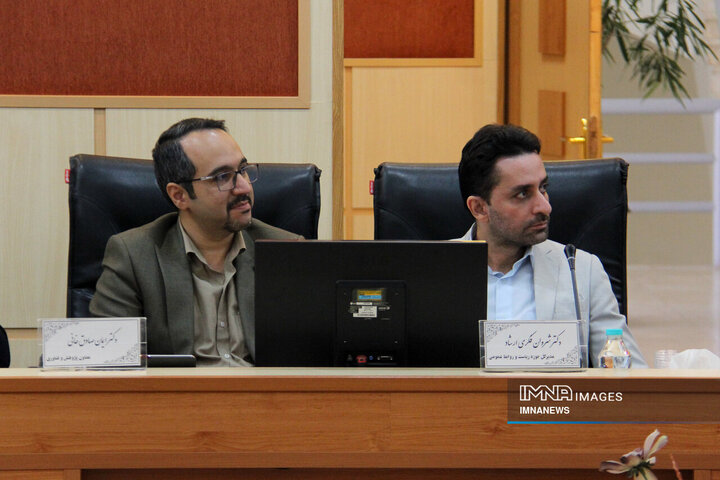 حضور اعضای شورای شهر اصفهان در دانشگاه آزاد نجف‌آباد