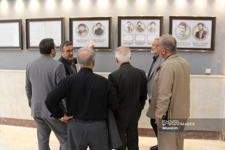 حضور اعضای شورای شهر اصفهان در دانشگاه آزاد نجف‌آباد