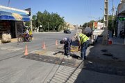 نوسازی سرعت‌گیرهای منطقه ۱۴ اصفهان با ۱۵ میلیارد ریال اعتبار