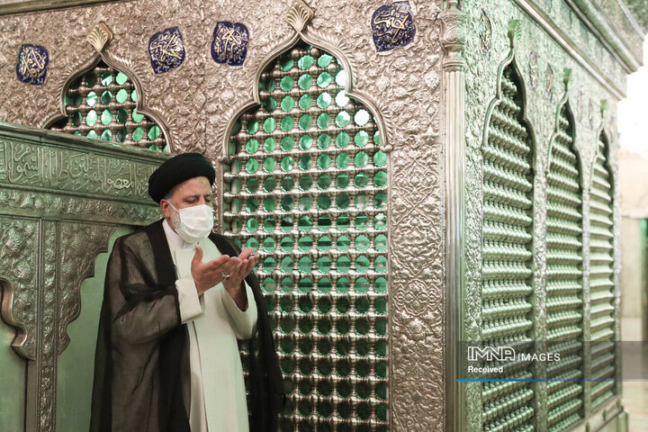 زیارت حرم مطهر احمد بن موسی شاهچراغ