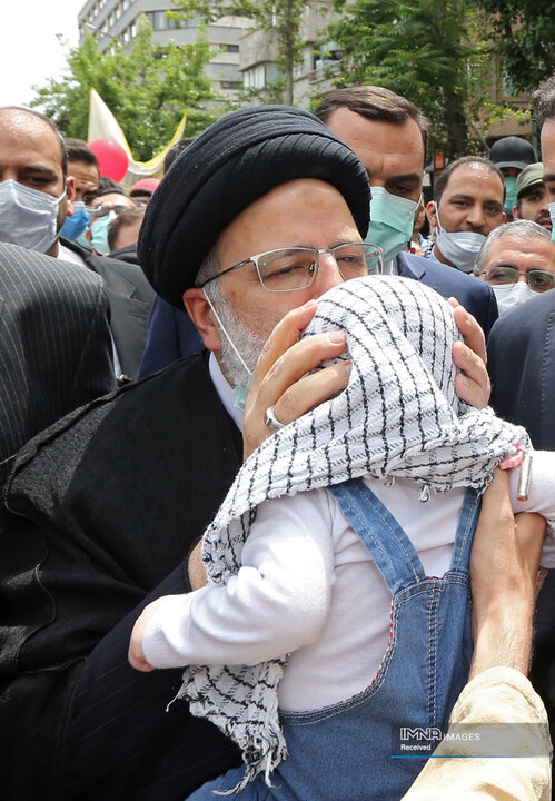 حضور در راهپیمایی روز جهانی قدس