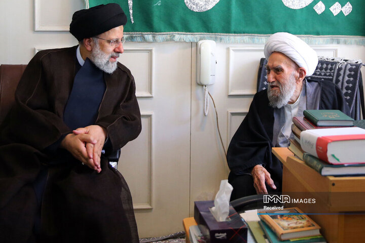 دیدار با آیت الله ناصری