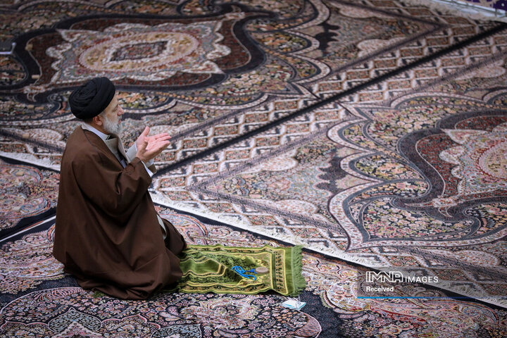 نشست رمضانی باجمعی از خیرین