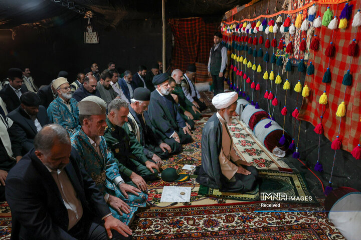 دیدار رئیس جمهور با جمعی از سران عشایر چهارمحال‌وبختیاری