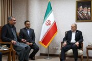دیدار وزیر کشور پاکستان با پزشکیان