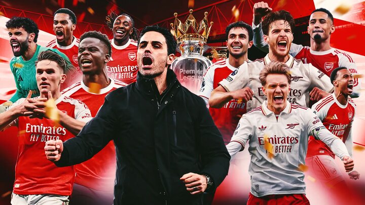آرتتا بالاخره آرسنال را به قهرمانی رساند