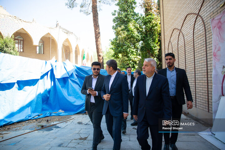 سفر وزیر میراث فرهنگی به اصفهان