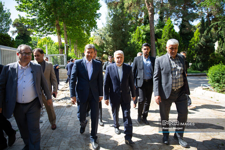 سفر وزیر میراث فرهنگی به اصفهان