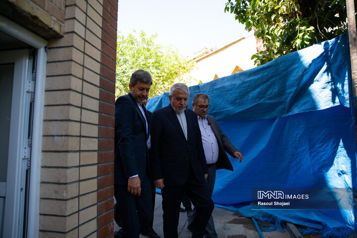 سفر وزیر میراث فرهنگی به اصفهان