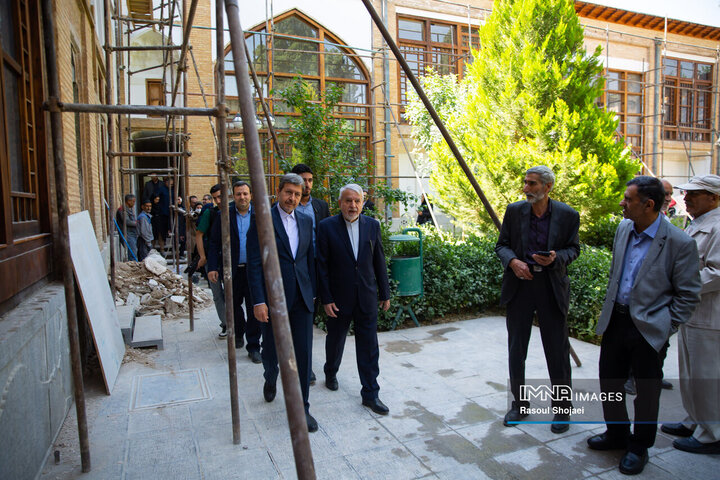 سفر وزیر میراث فرهنگی به اصفهان