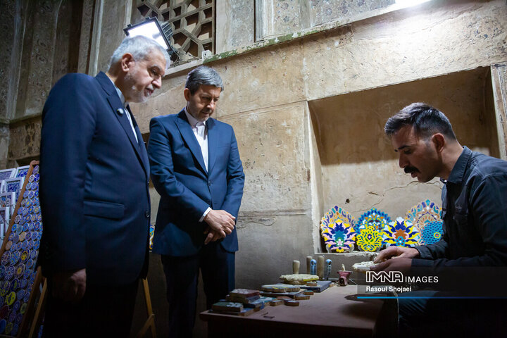 سفر وزیر میراث فرهنگی به اصفهان